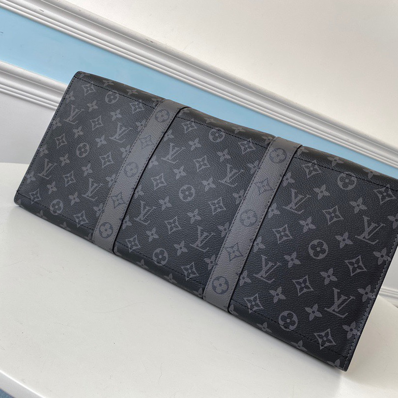 Louis Vuitton 2020 Monogram Eclipse Reverse New Cabas Zippe GM  M45379 - 