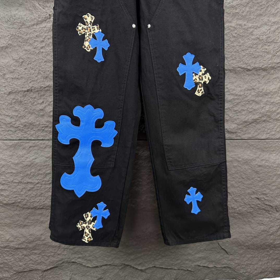 Chrome Hearts Straight Leg Jeans - 