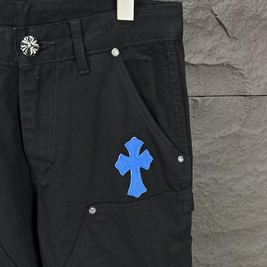 Chrome Hearts Straight Leg Jeans - 