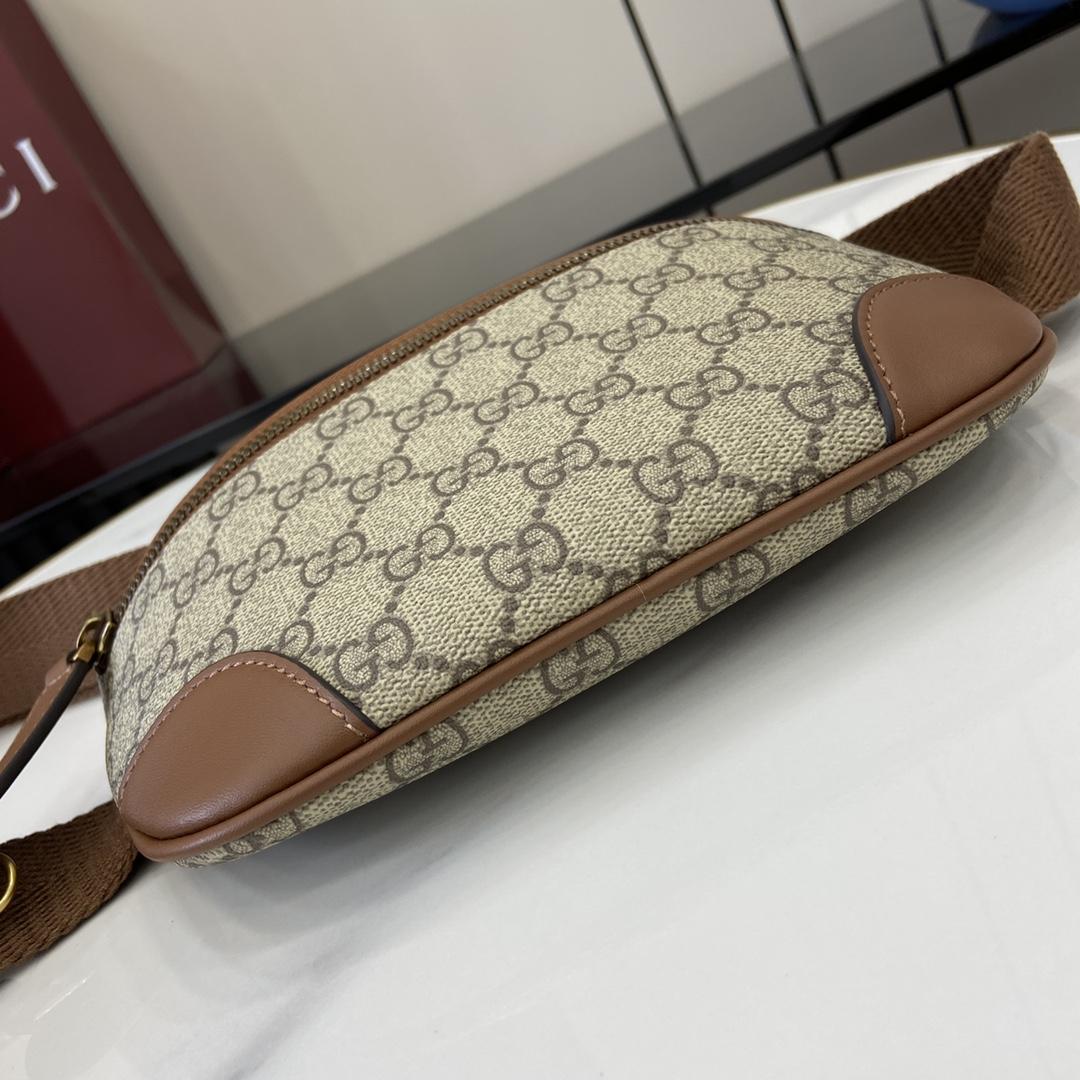 Gucci GG Emblem Small Belt Bag - DesignerGu