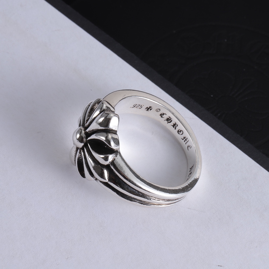 Chrome Heart Ring - 