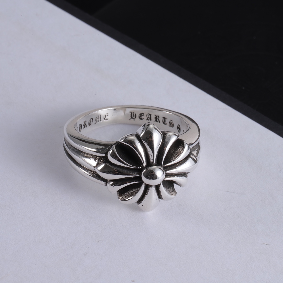 Chrome Heart Ring - 