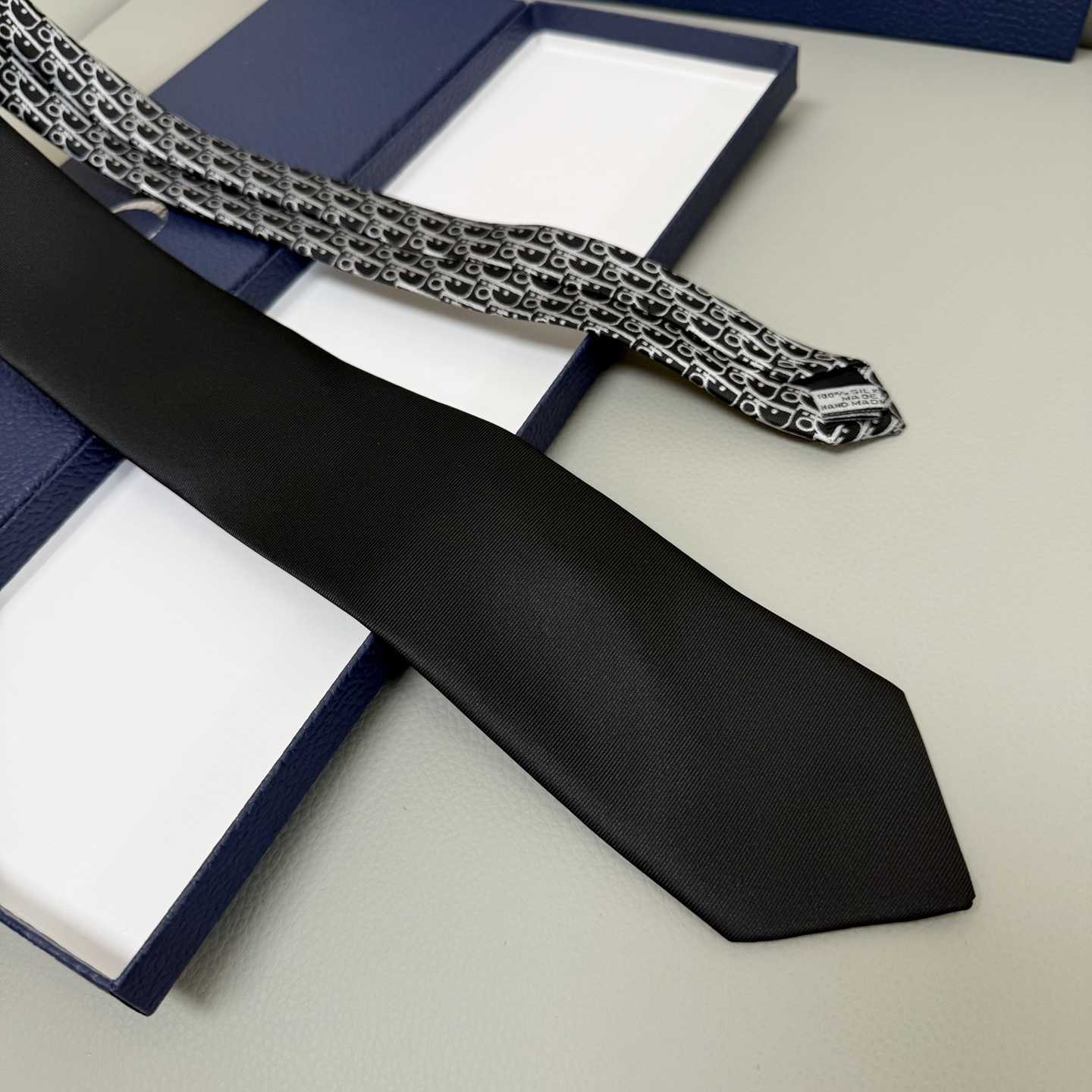 Dior Striped Dior Oblique Tie - 