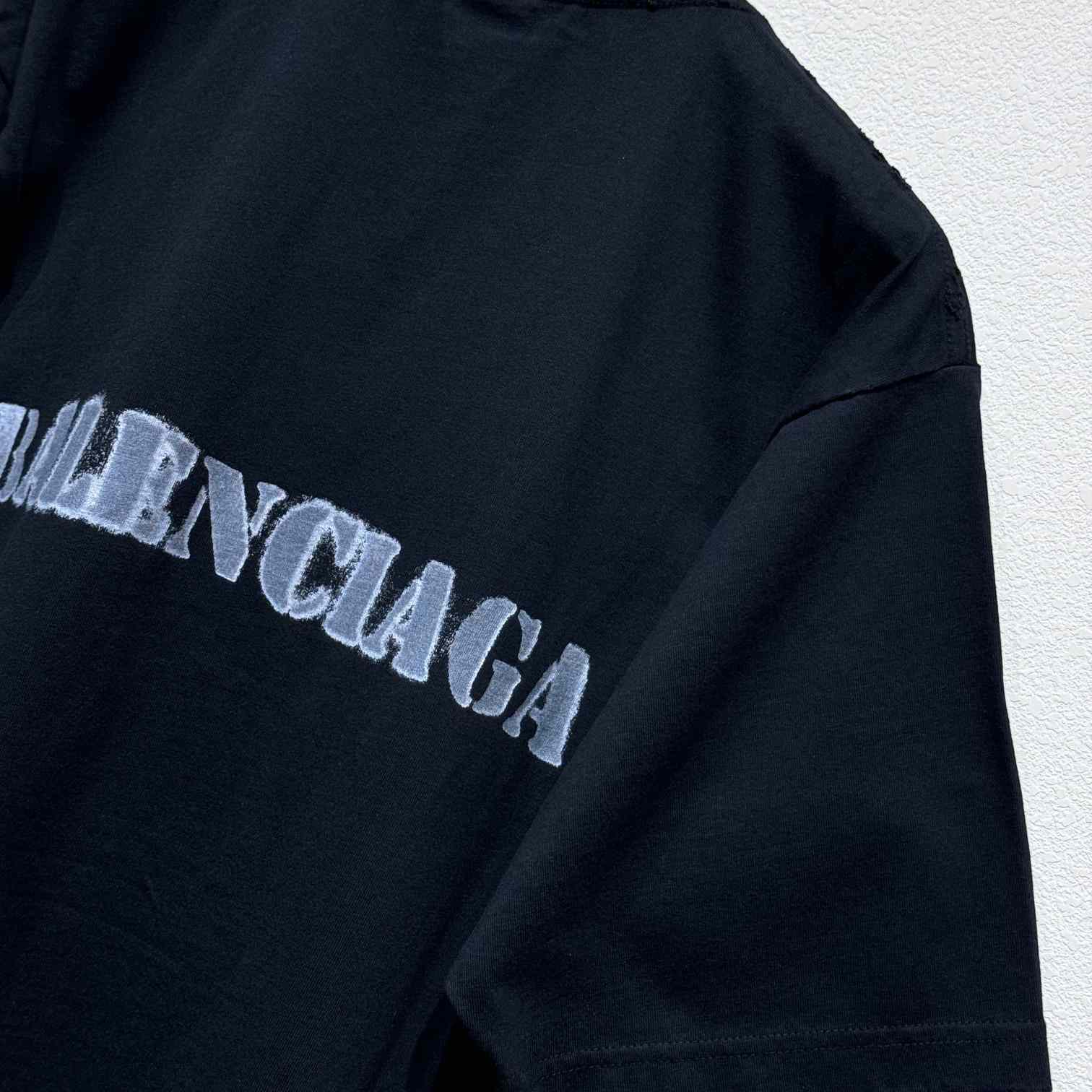 Balenciaga Stencil Type T-Shirt - 