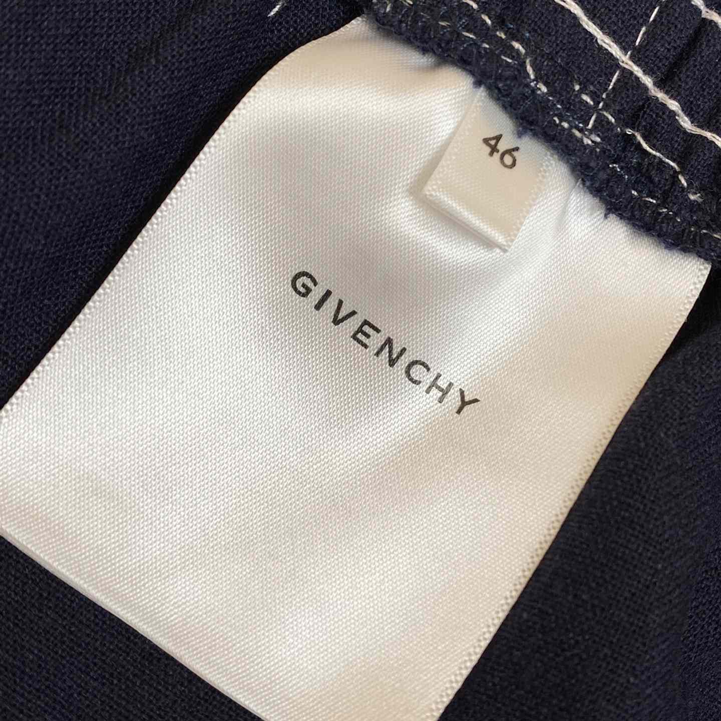 Givenchy Linen Bermuda Shorts - DesignerGu