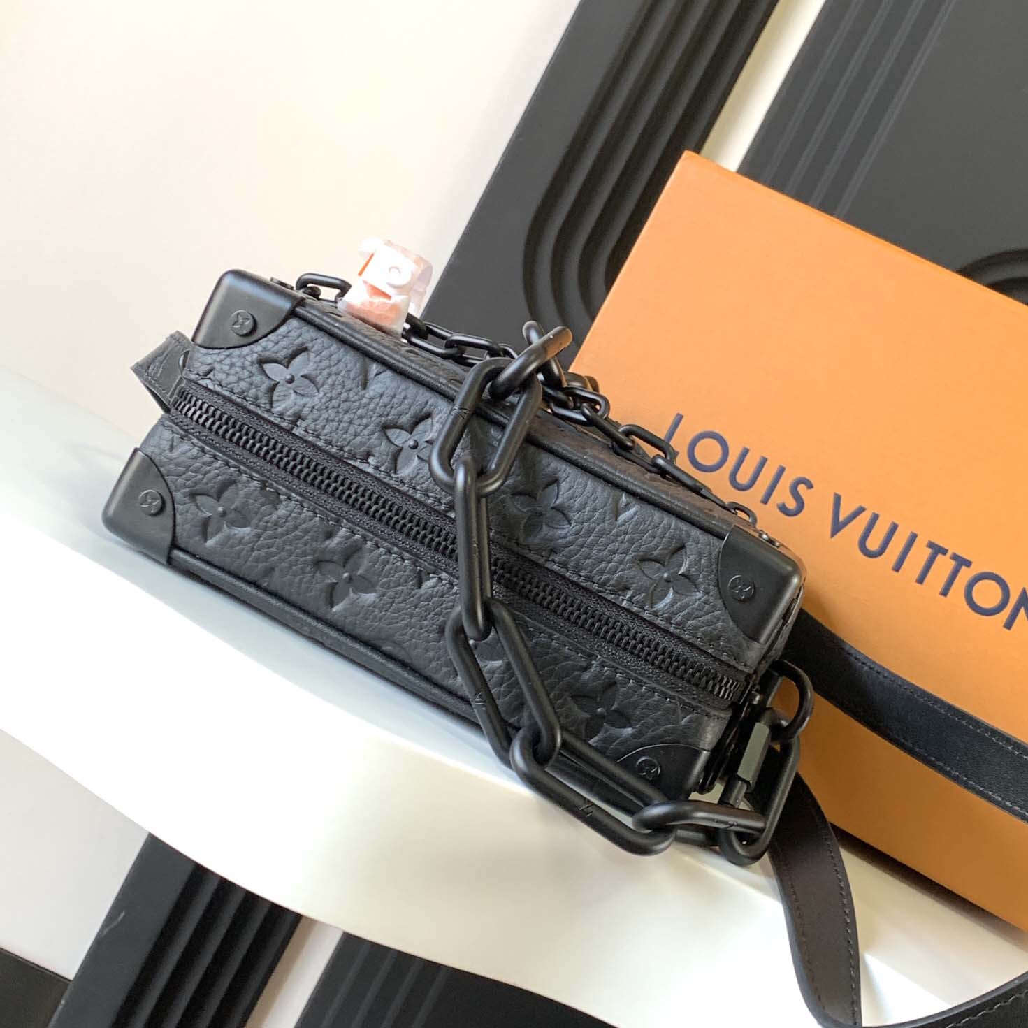 Louis Vuitton Mini Soft Trunk   M55702 - DesignerGu