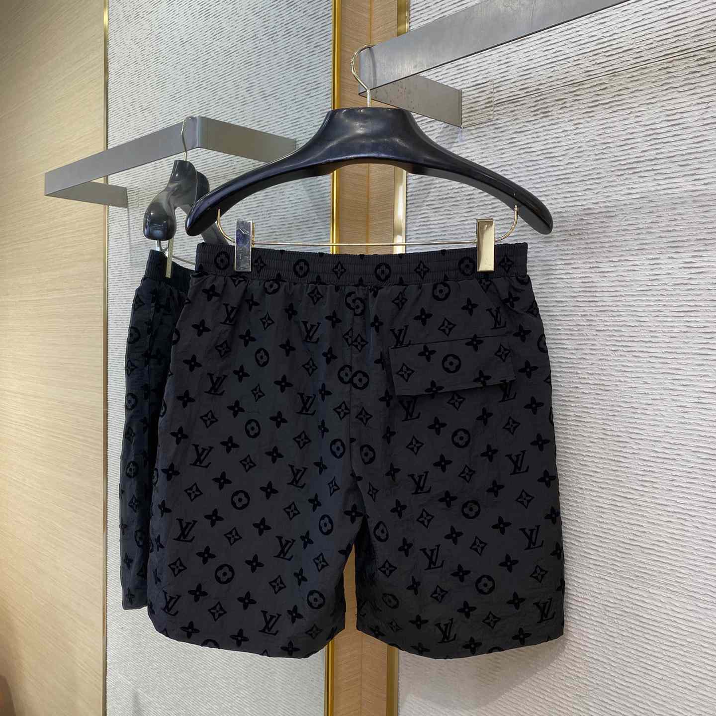 Louis Vuitton Flocked Monogram Shorts - DesignerGu