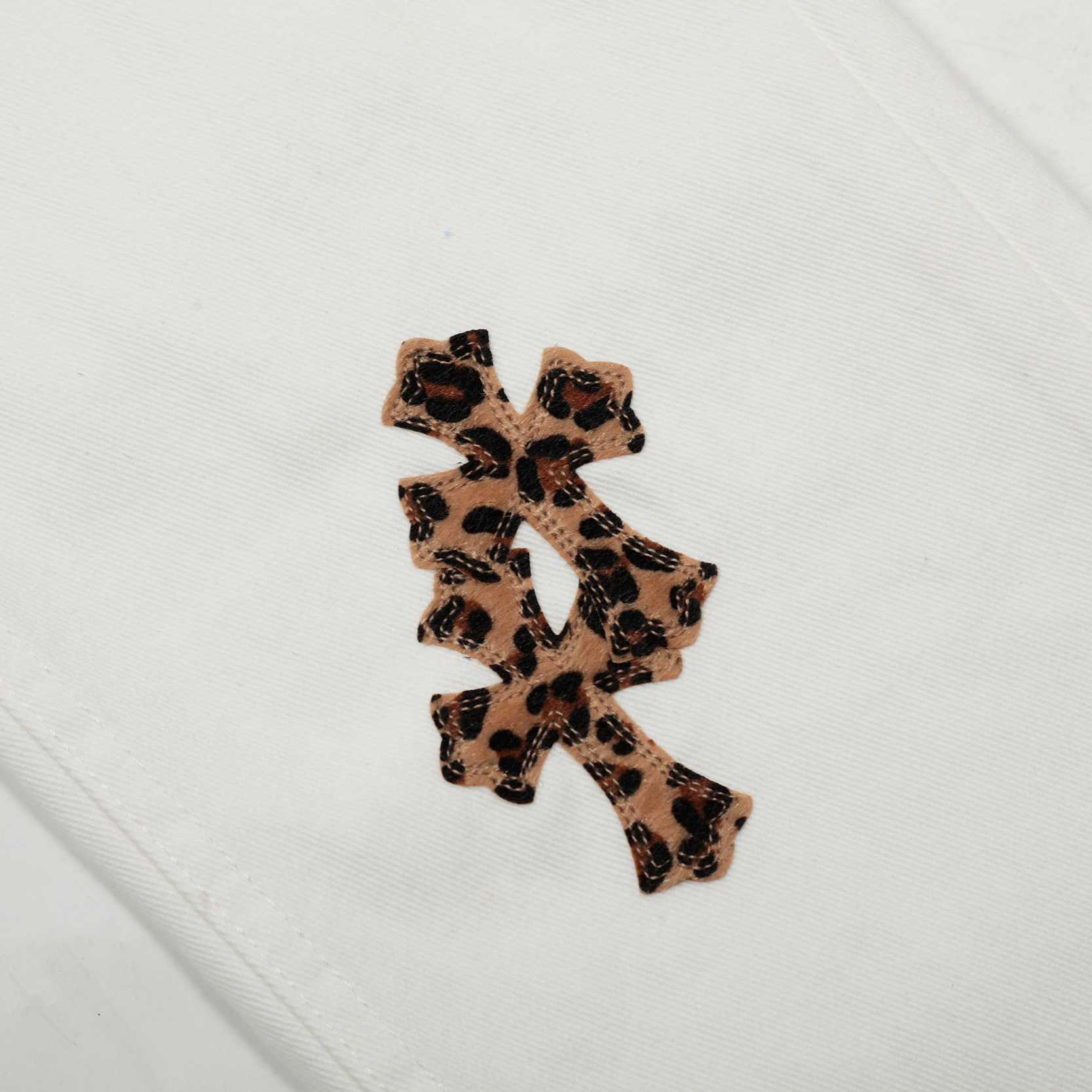 Chrome Hearts Cross Patch Jeans - 