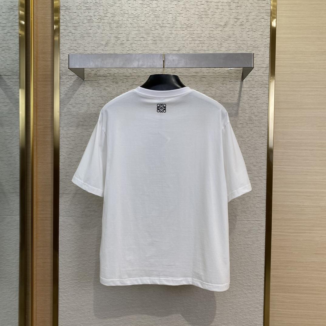 Loewe Loose fit T-shirt In Cotton - 