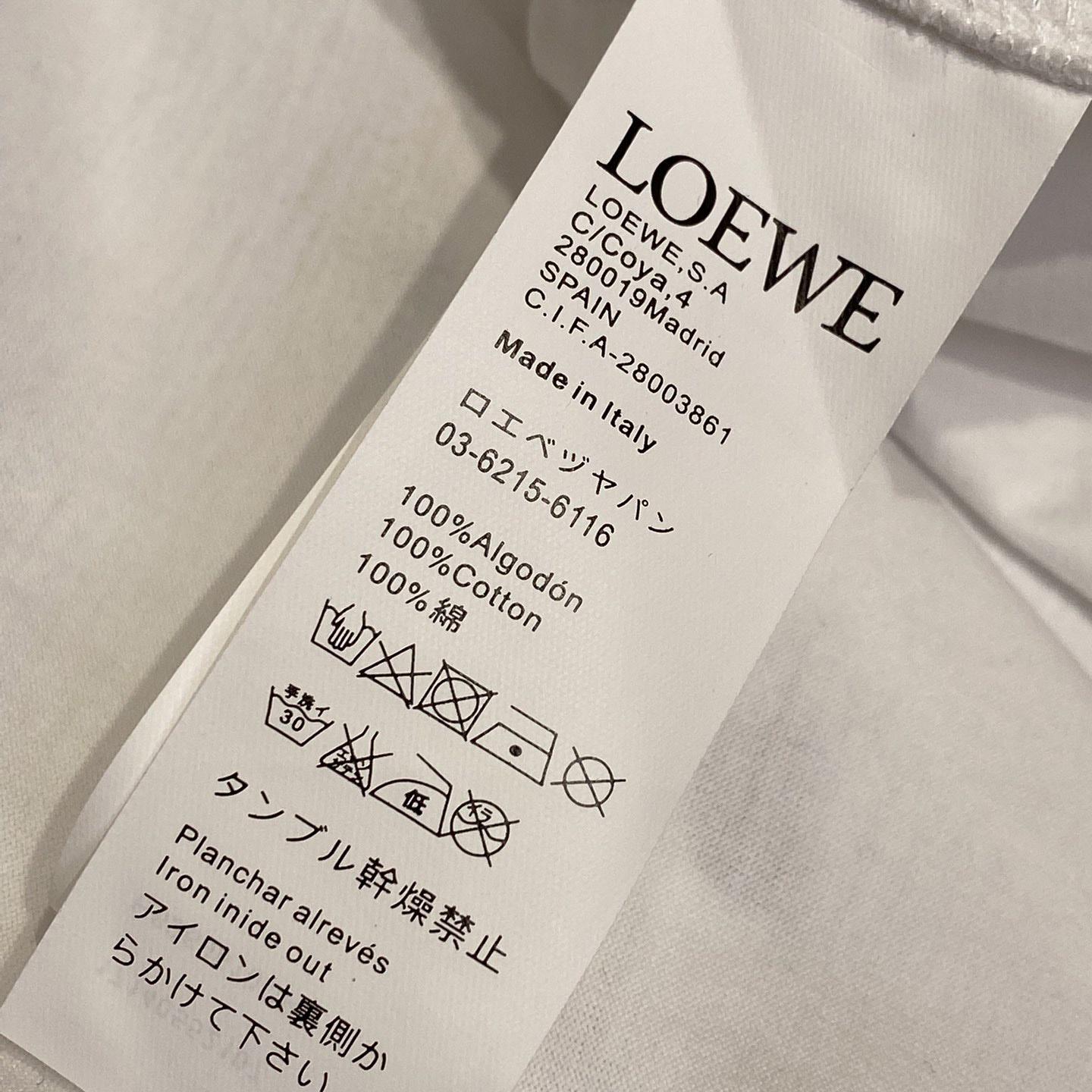 Loewe Loose fit T-shirt In Cotton - 