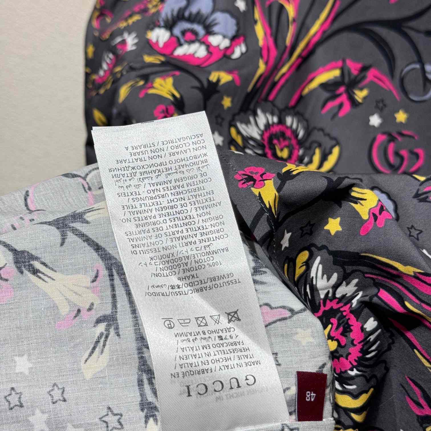 Gucci Punk Floral-print Cotton Shirt - 