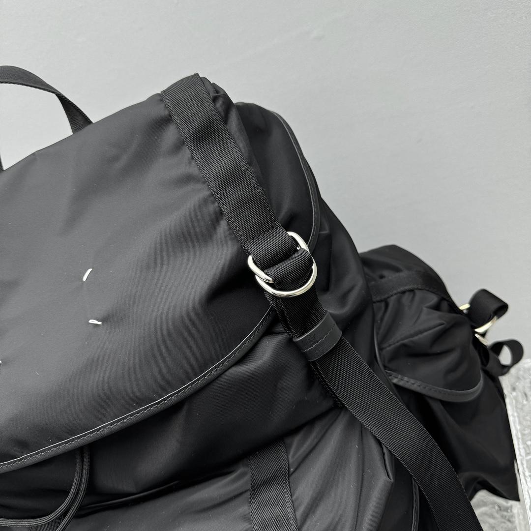 Maison Margiela Black High Tech XL Backpack - 