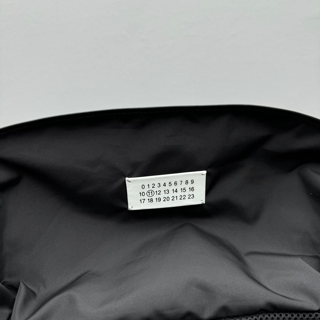 Maison Margiela Black High Tech XL Backpack - 
