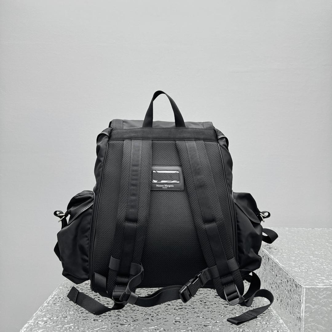 Maison Margiela Black High Tech XL Backpack - 