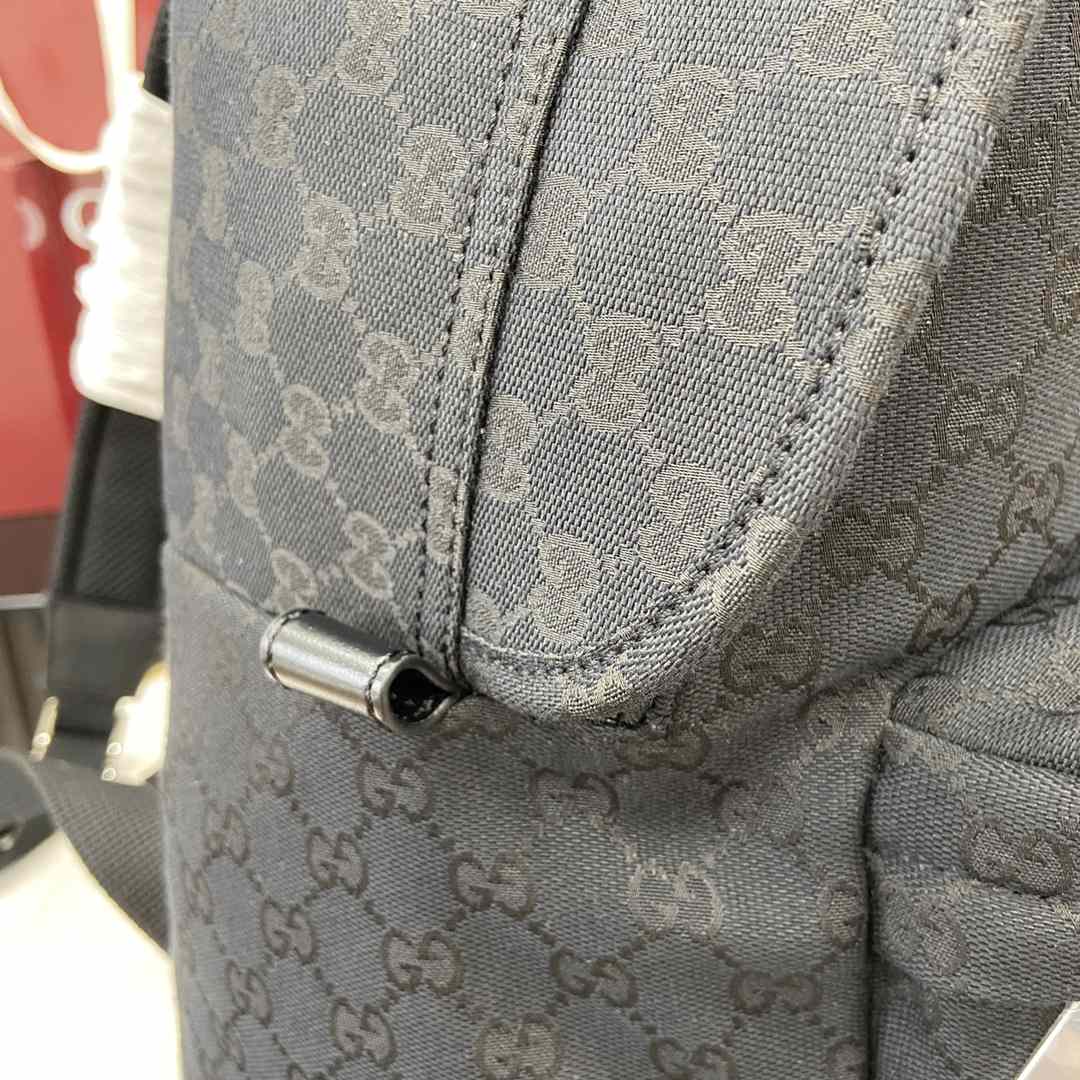 Gucci Medium GG Backpack With Web - 