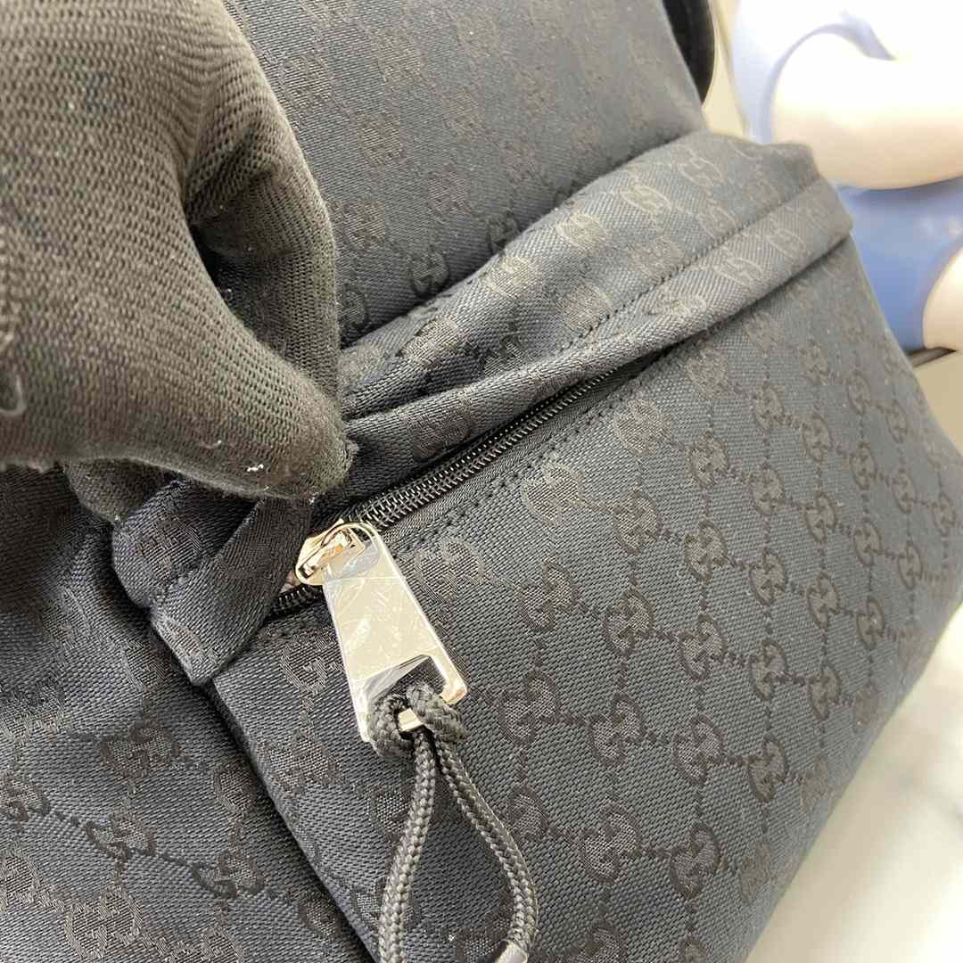 Gucci Medium GG Backpack With Web - 