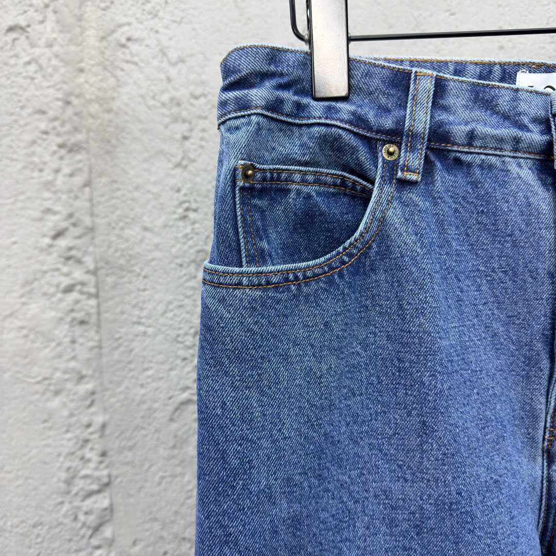 Loewe Anagram Baggy Jeans 'Blue Denim' - DesignerGu