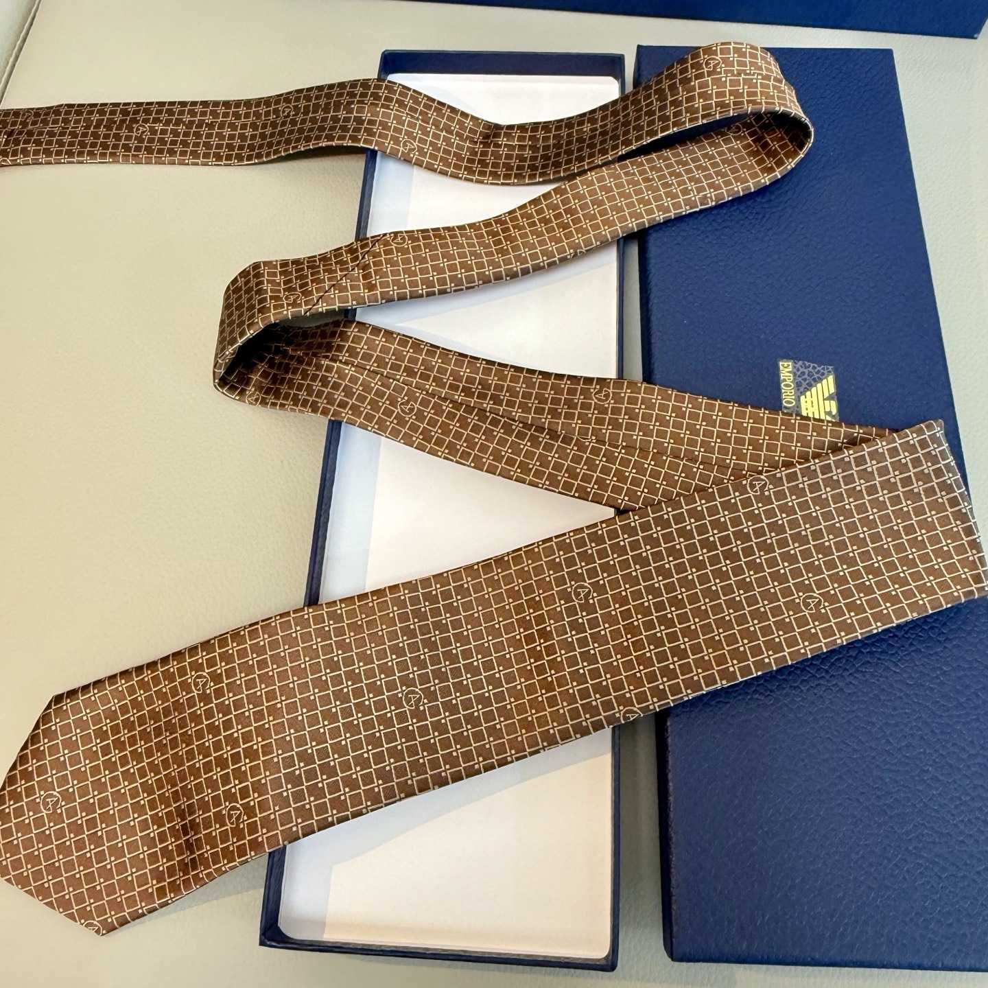 Hermes Maillons Vagues Tie - 