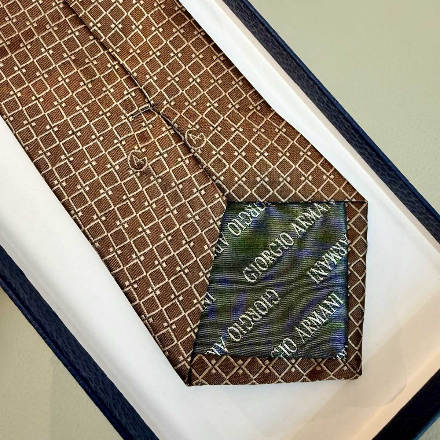 Hermes Maillons Vagues Tie - 