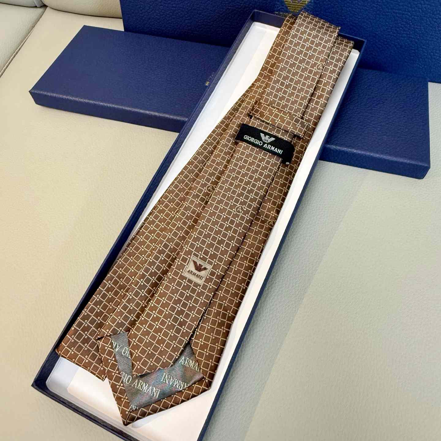 Hermes Maillons Vagues Tie - 