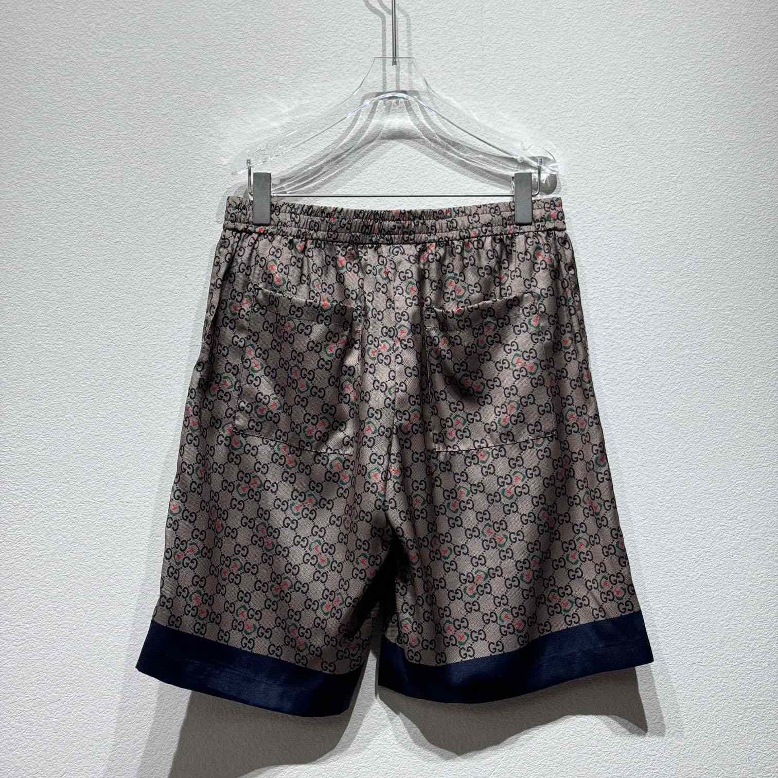 Gucci Printed Poplin Tech Shorts - DesignerGu