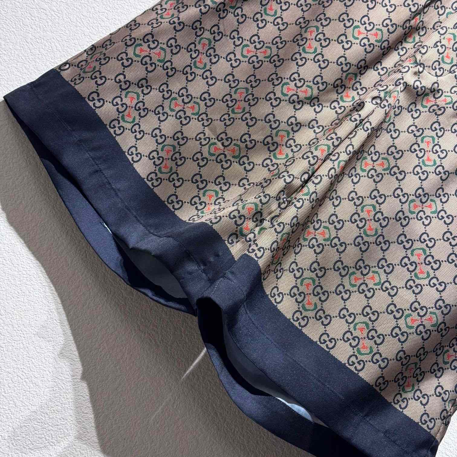 Gucci Printed Poplin Tech Shorts - DesignerGu