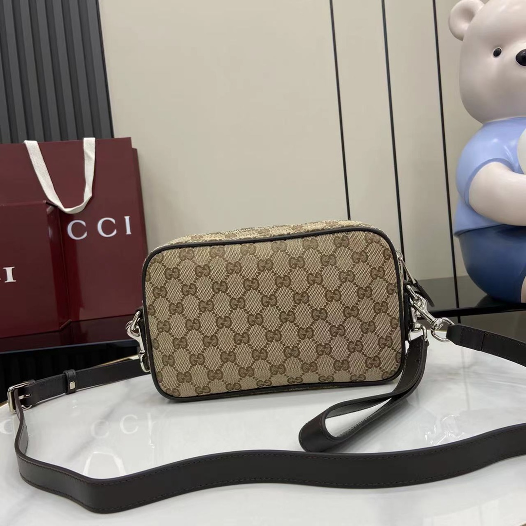 Gucci GG Canvas Small Crossbody Bag - 
