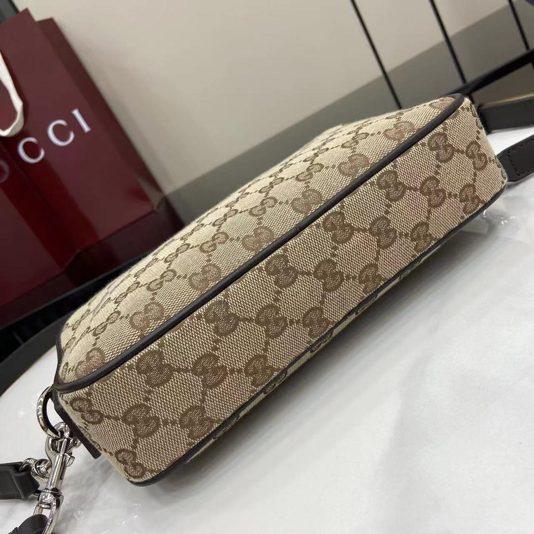 Gucci GG Canvas Small Crossbody Bag - 