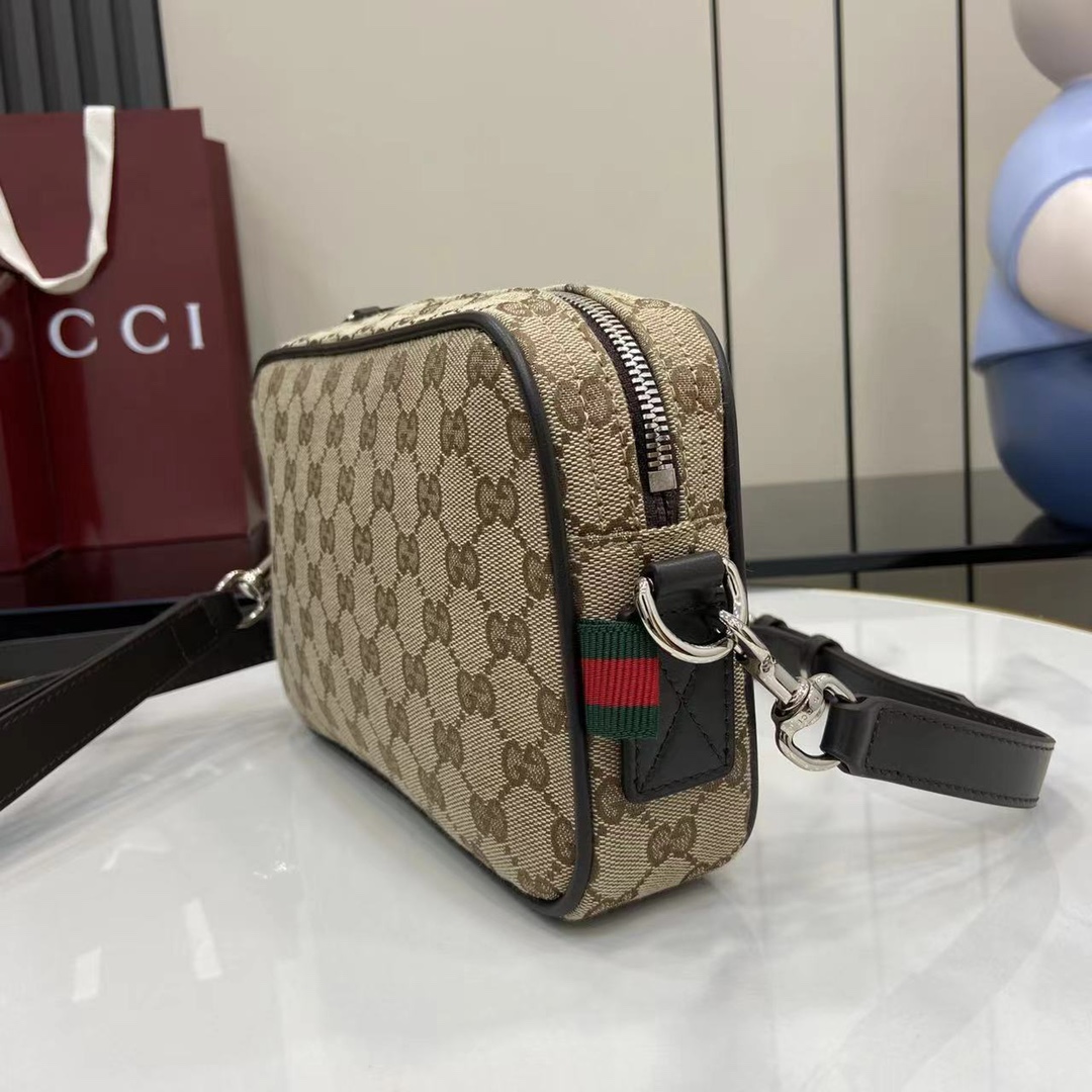 Gucci GG Canvas Small Crossbody Bag - 