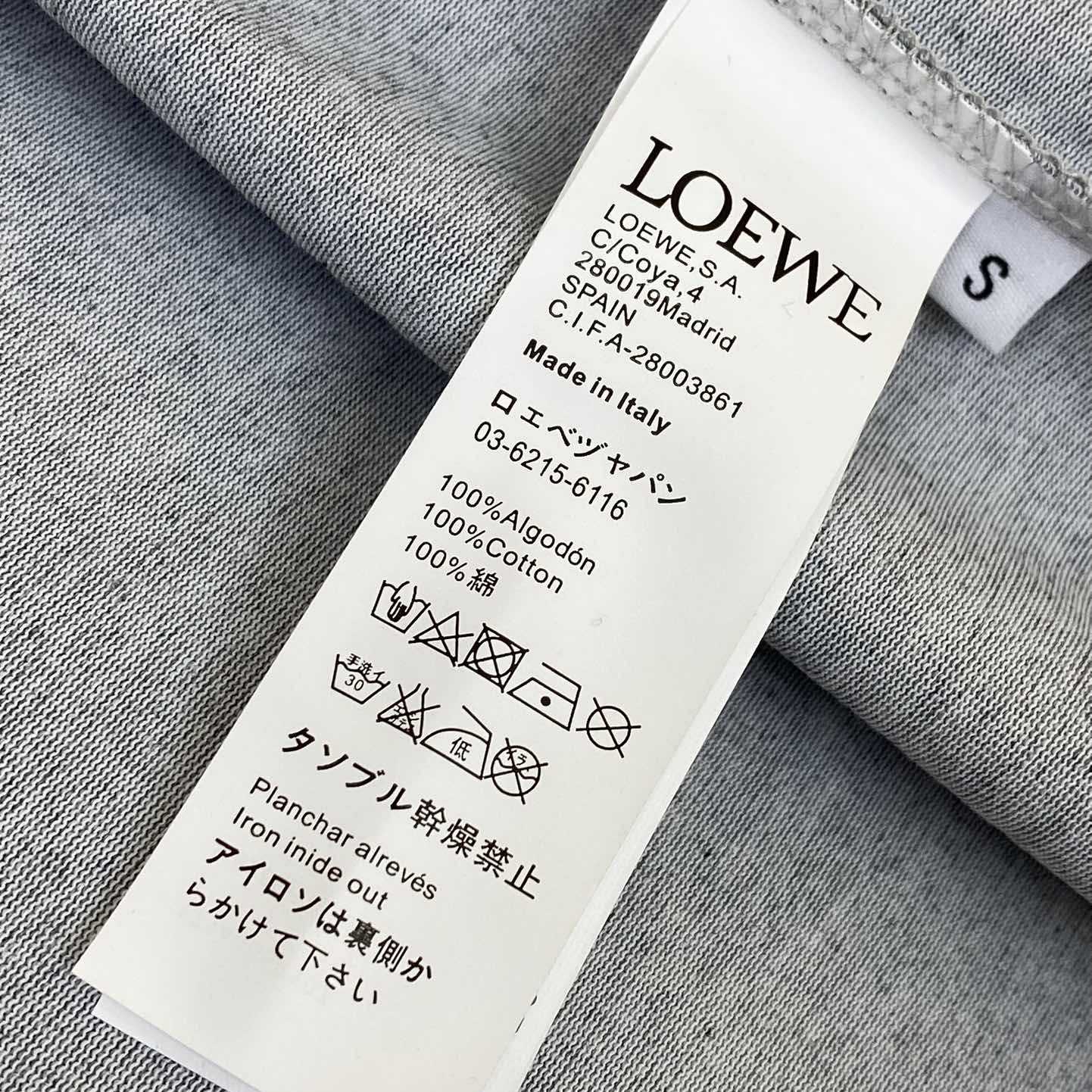 Loewe Boxy fit T-shirt In Cotton - 