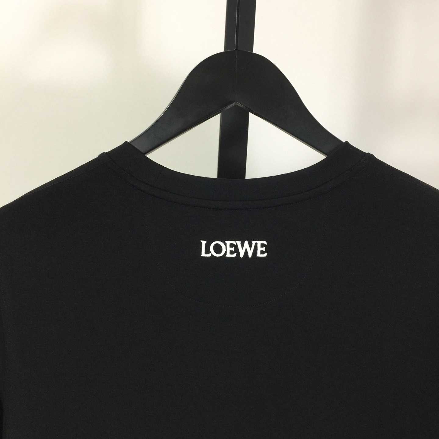 Loewe Loose Fit T-shirt In Cotton - DesignerGu