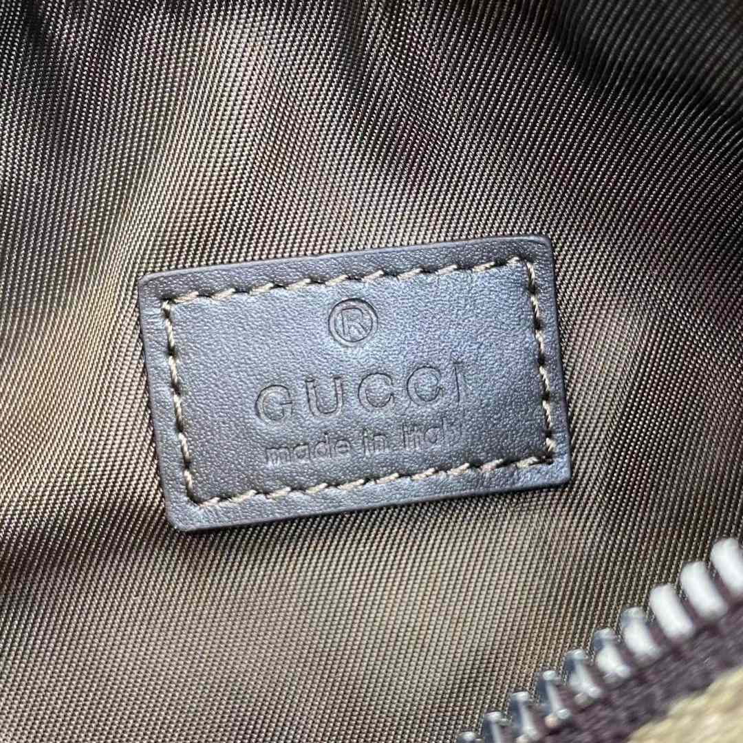 Gucci GG Canvas Mini Cylinder Bag - 