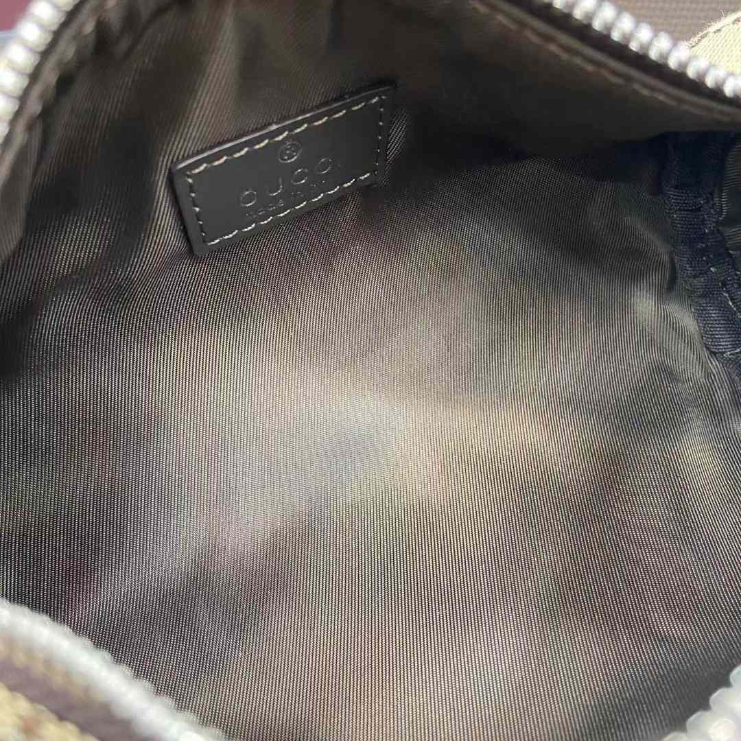 Gucci GG Canvas Mini Cylinder Bag - 