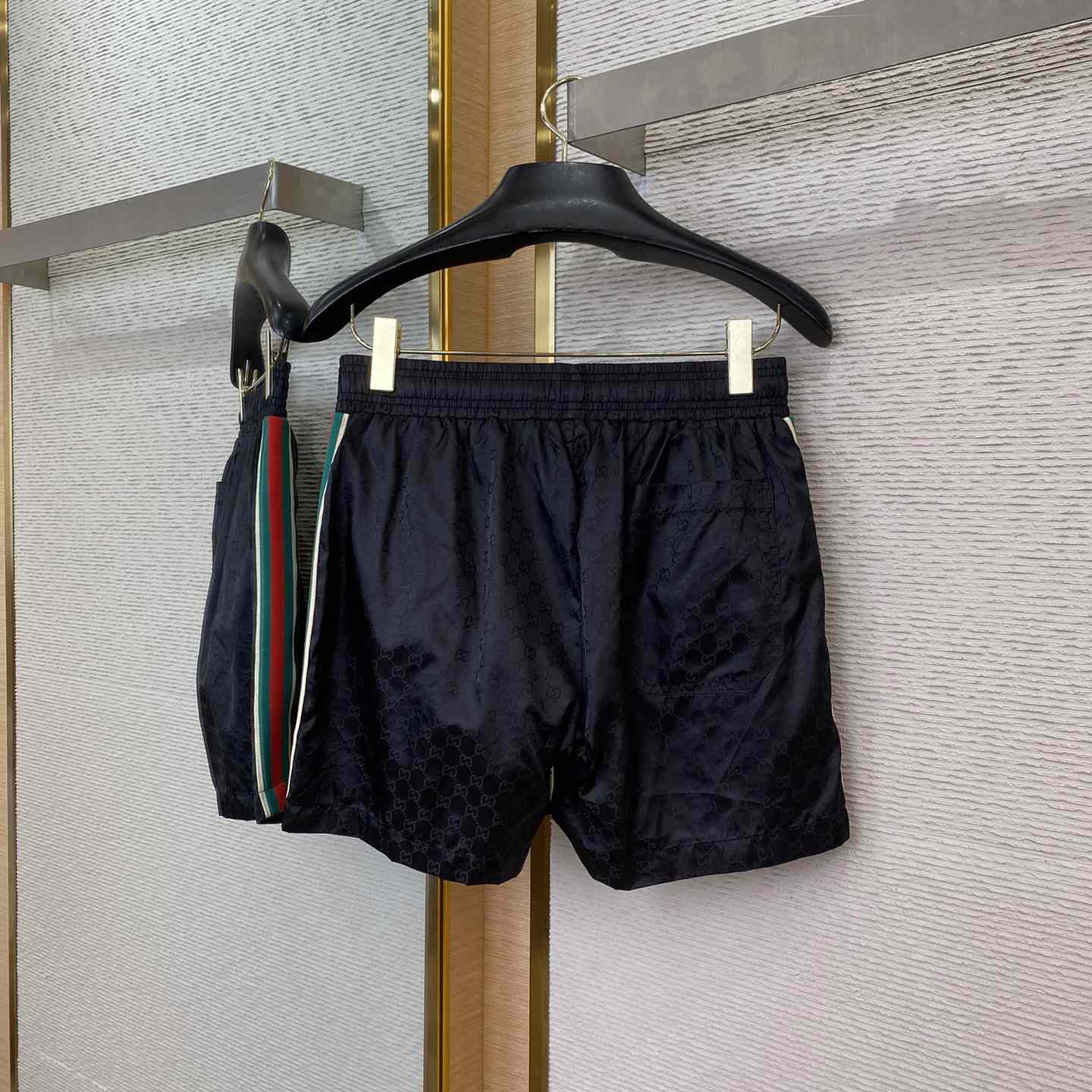 Gucci Gg Jacquard Nylon Swim Shorts - DesignerGu