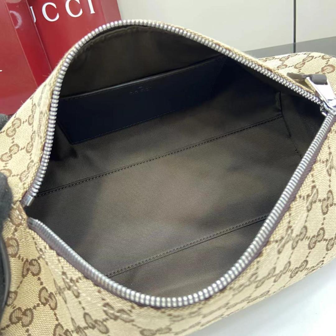 Gucci GG Canvas Small Cylinder Bag - DesignerGu
