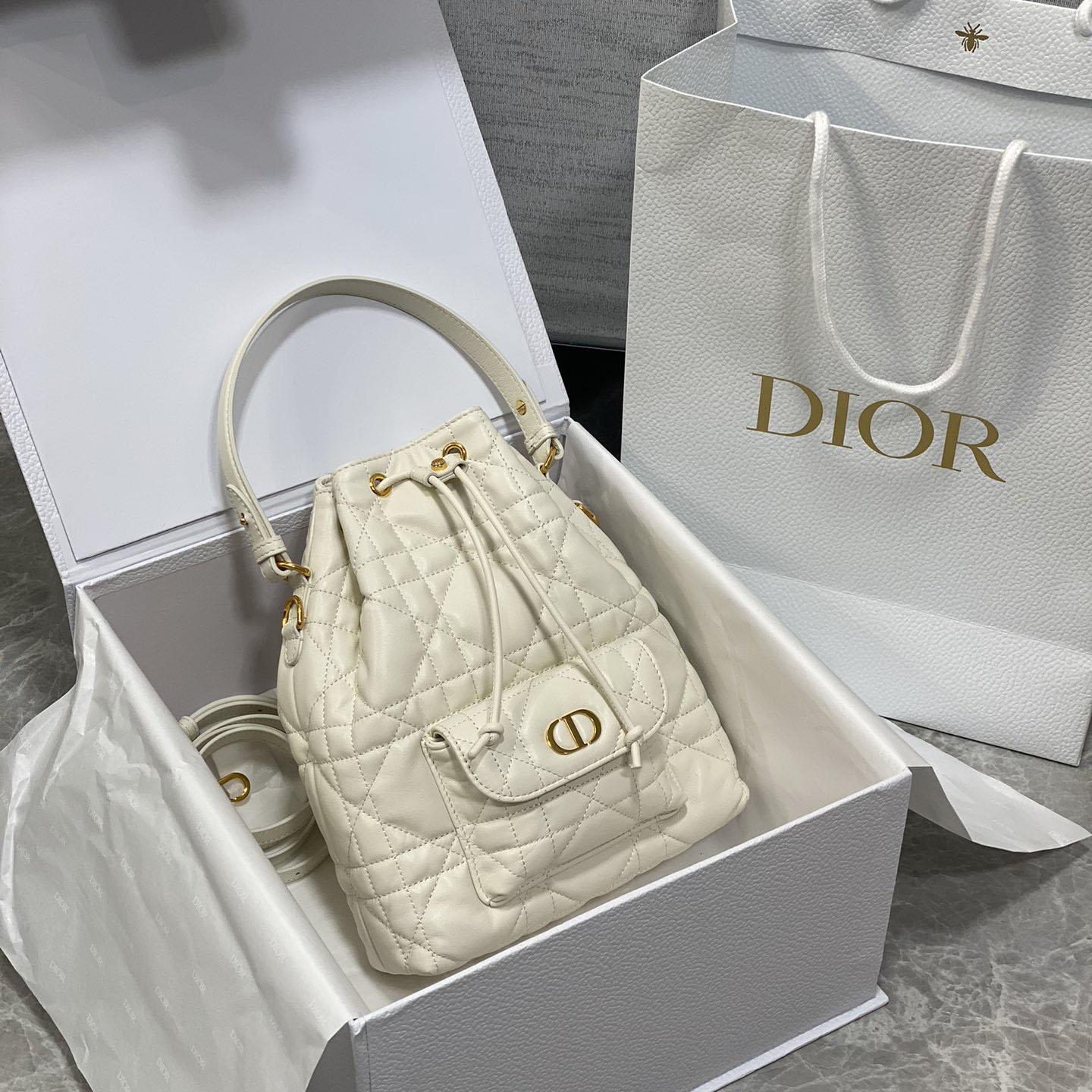 Dior Small Dior Caro Bucket Bag  - 