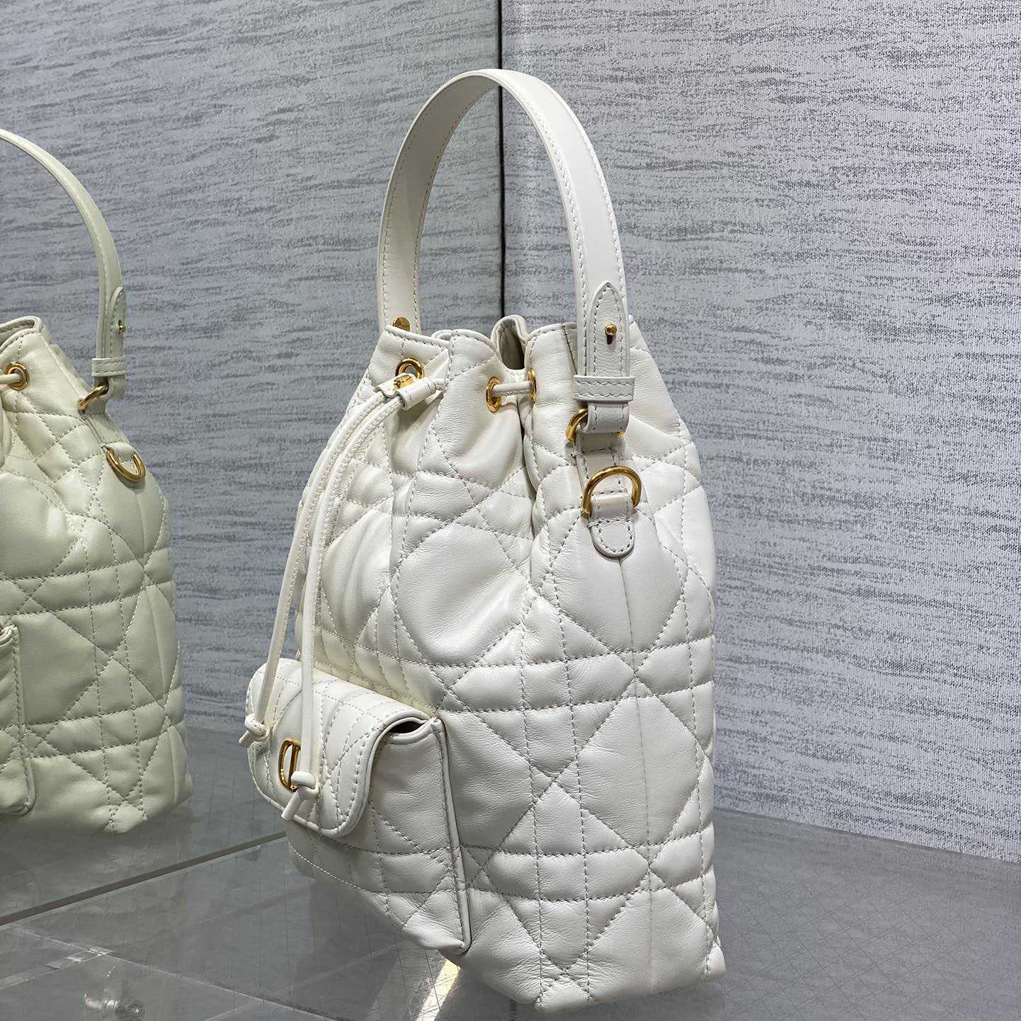 Dior Small Dior Caro Bucket Bag  - 