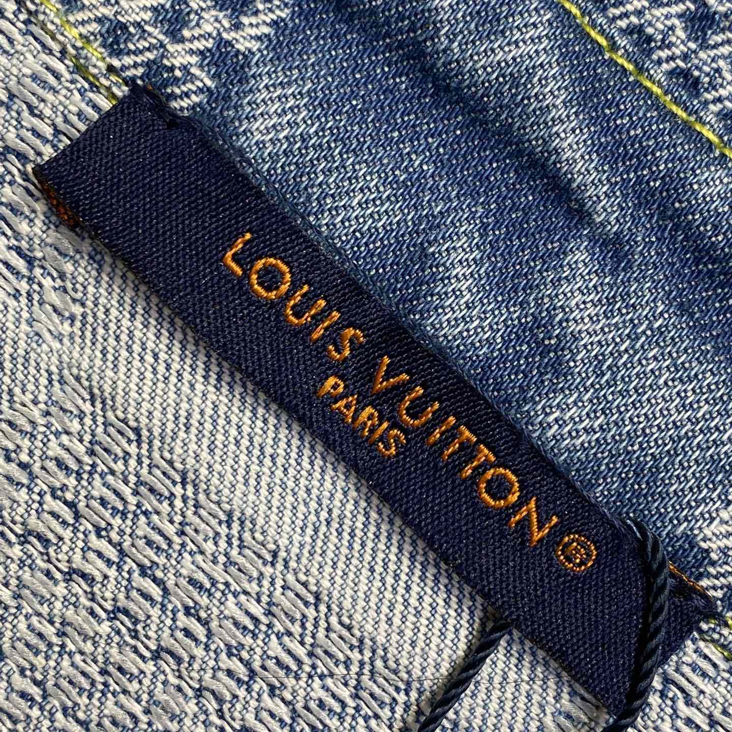 Louis Vuitton Damier Short-Sleeved Chambray Shirt   - 