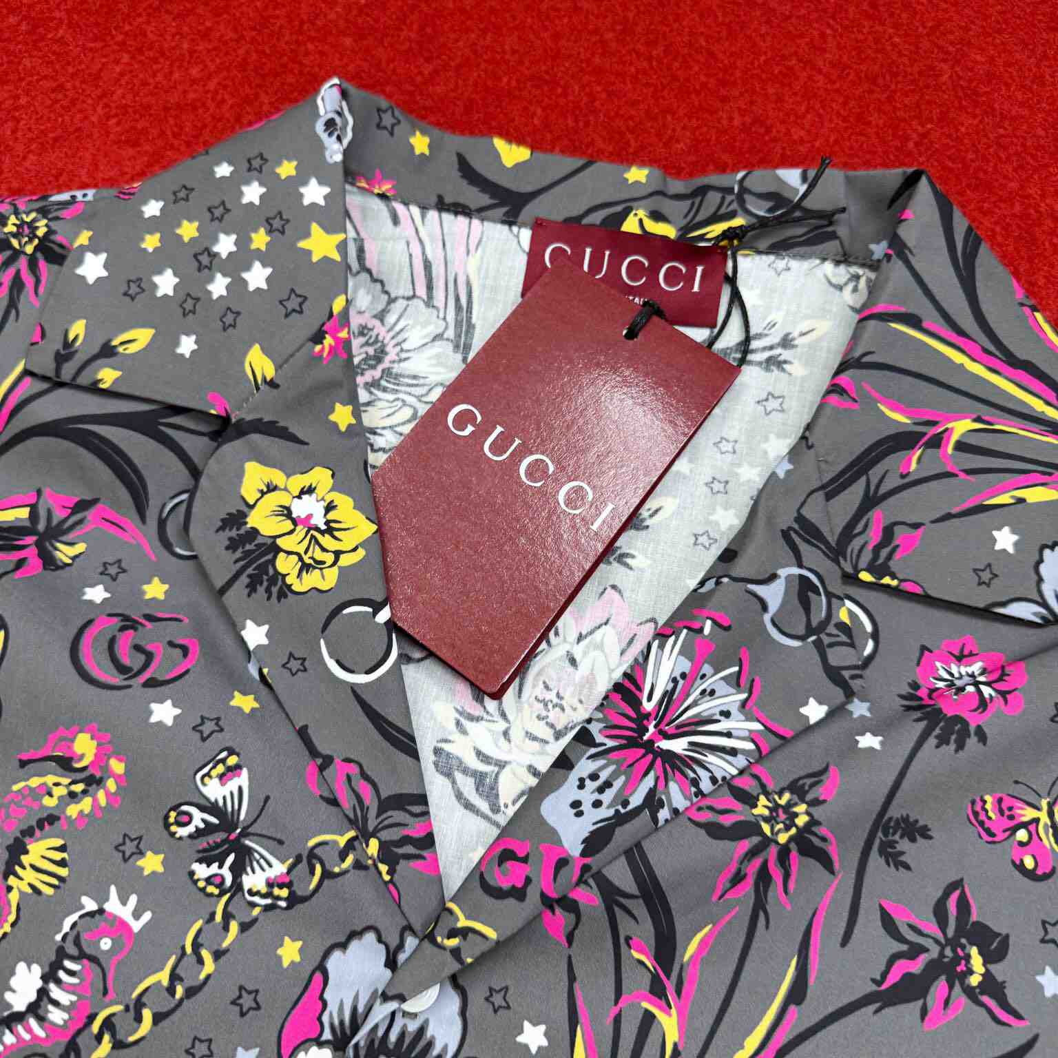 Gucci Punk Floral-print Cotton Shirt - 