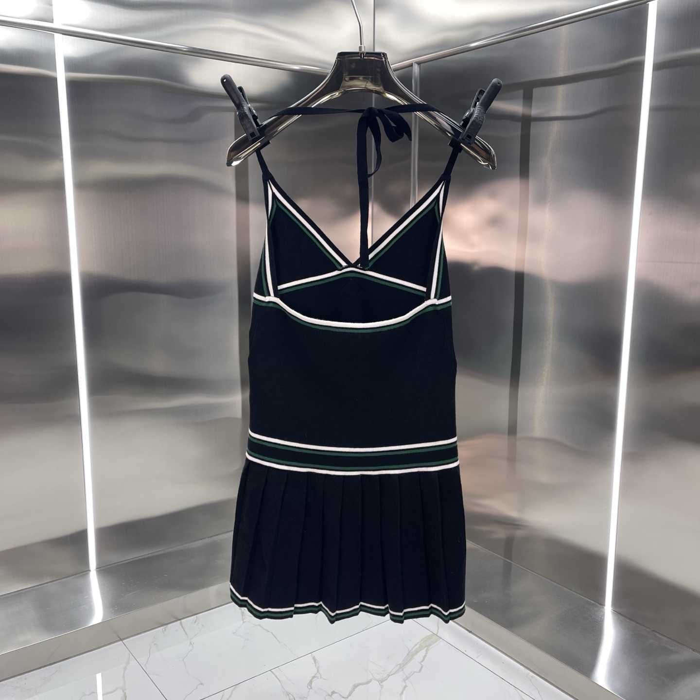Casablanca Pleated Knit Day Dress - DesignerGu