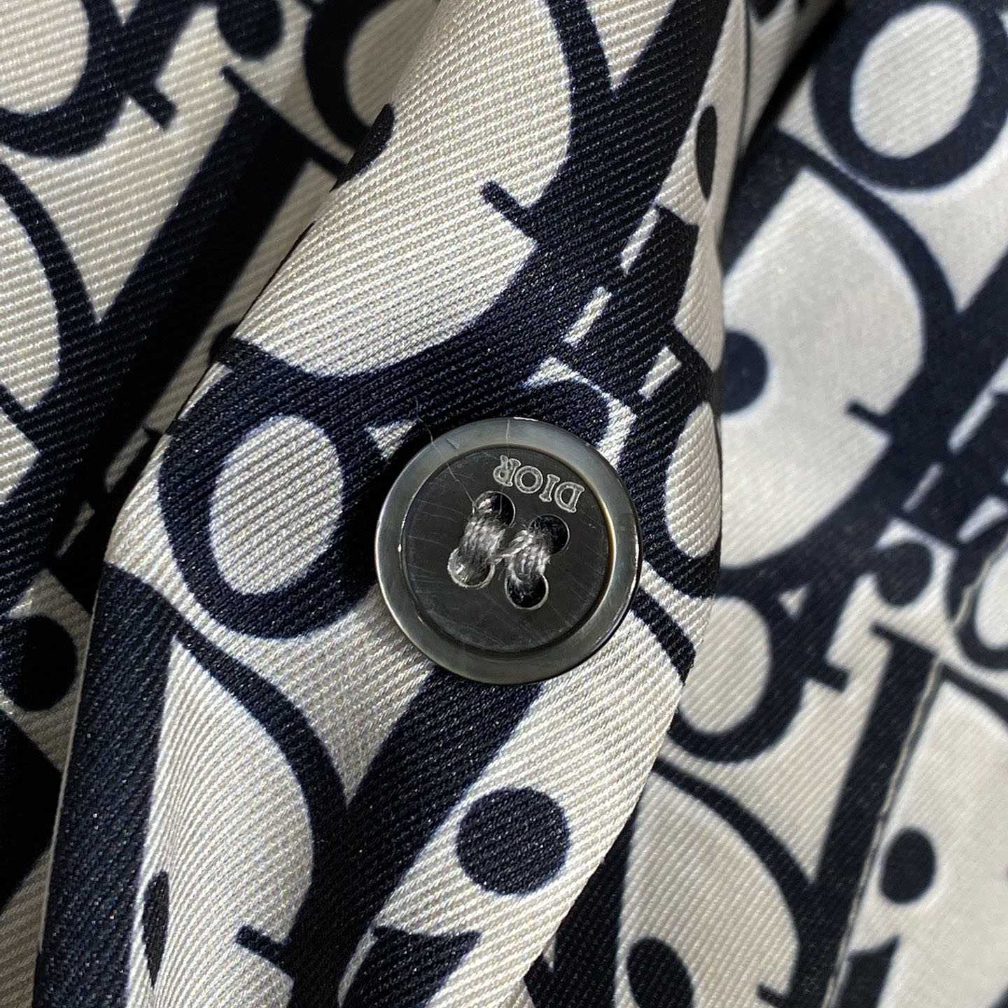 Dior Dior Oblique Short-Sleeved Shirt And Short - DesignerGu