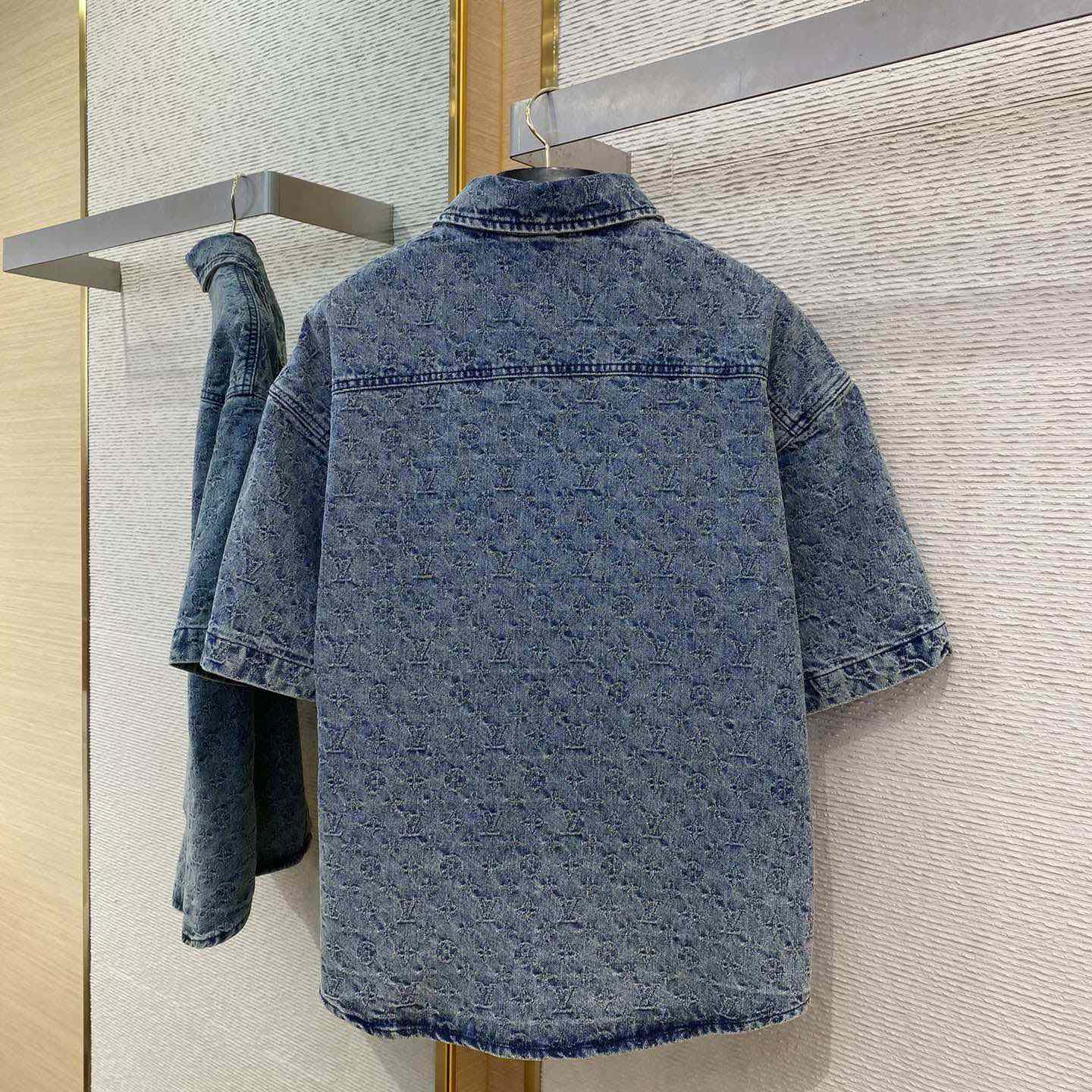 Louis Vuitton Monogram Denim Shirt - 