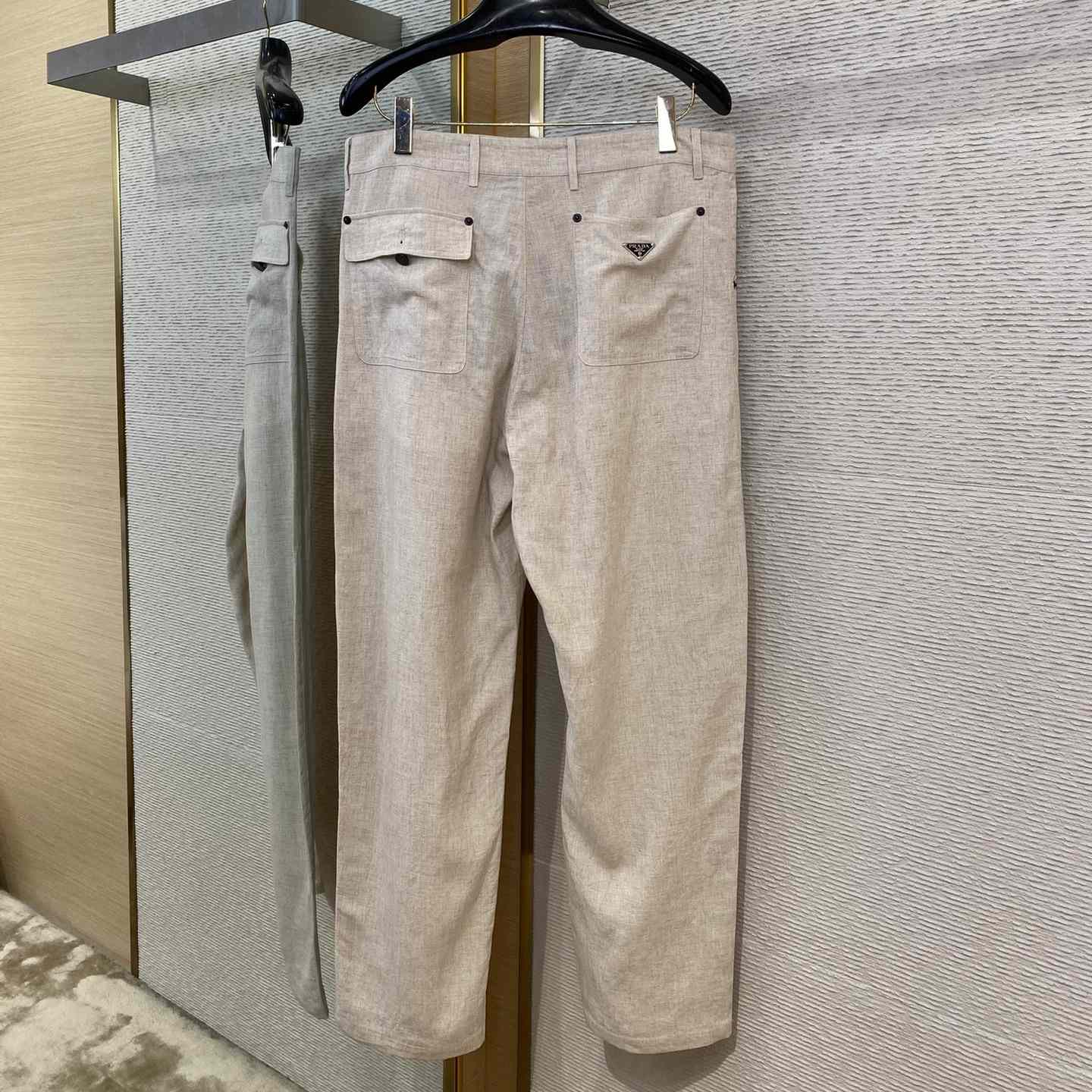 Prada Men's Linen Pants - 