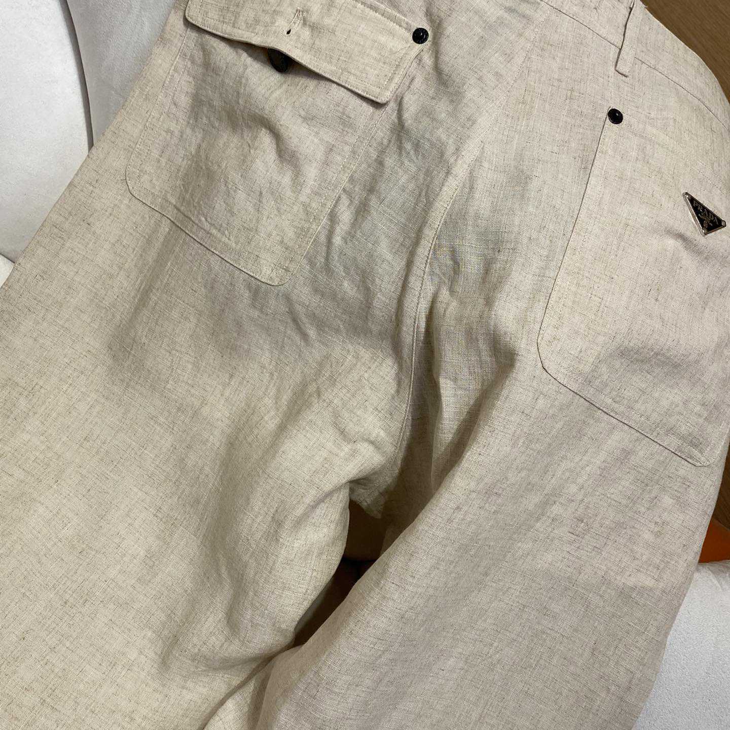 Prada Men's Linen Pants - 