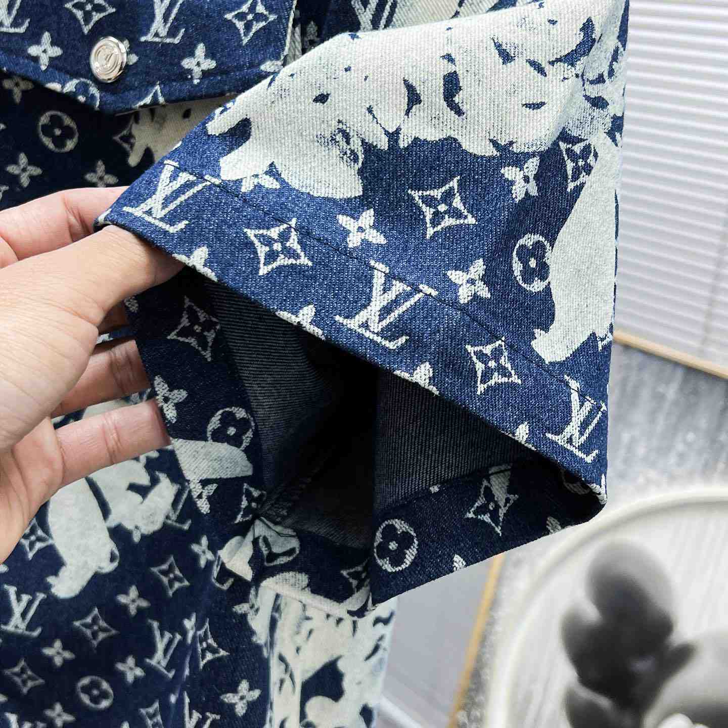 Louis Vuitton Monogram Bandana Shortsleeve Shirt  - DesignerGu