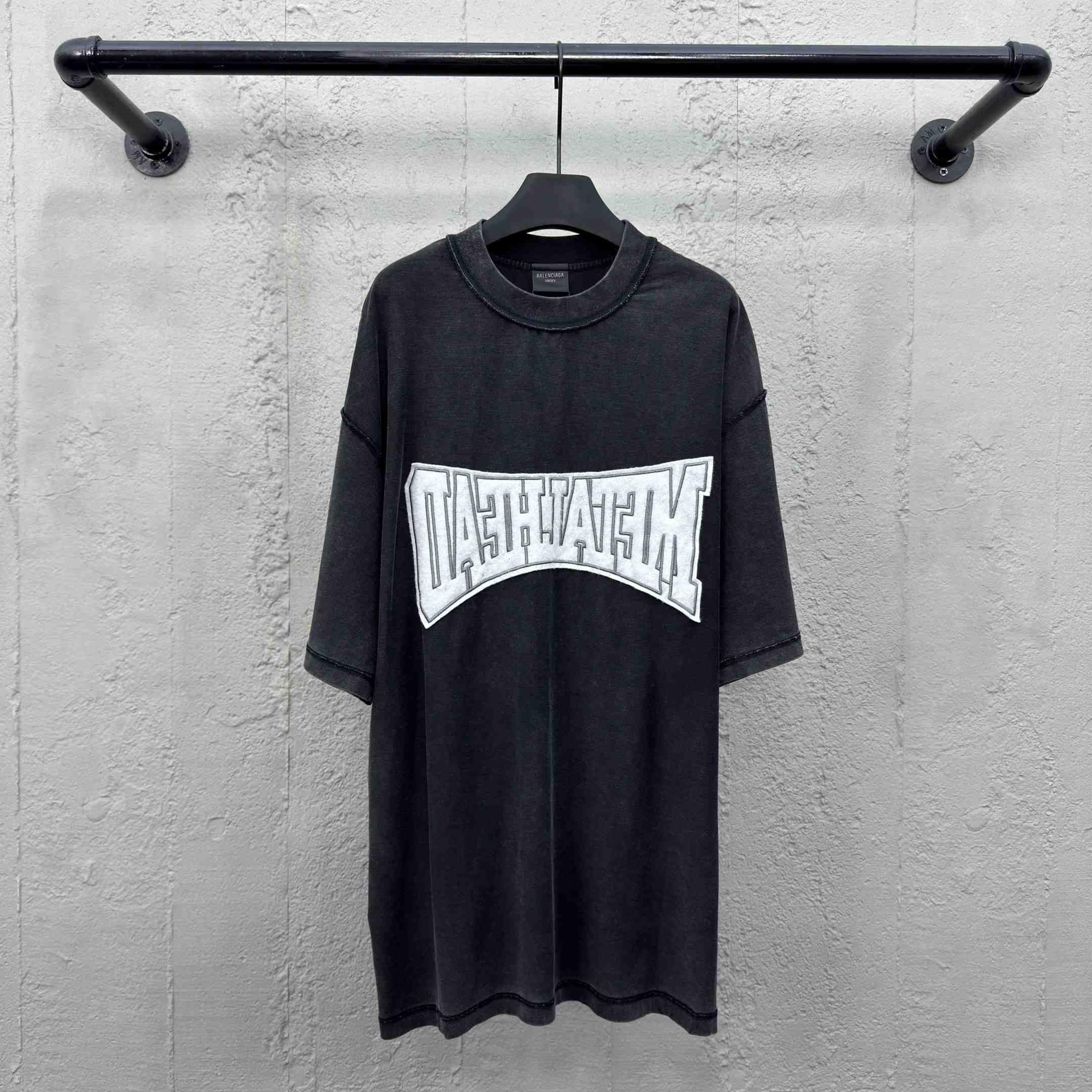 Balenciaga Metalhead Inside Out T-shirt - DesignerGu