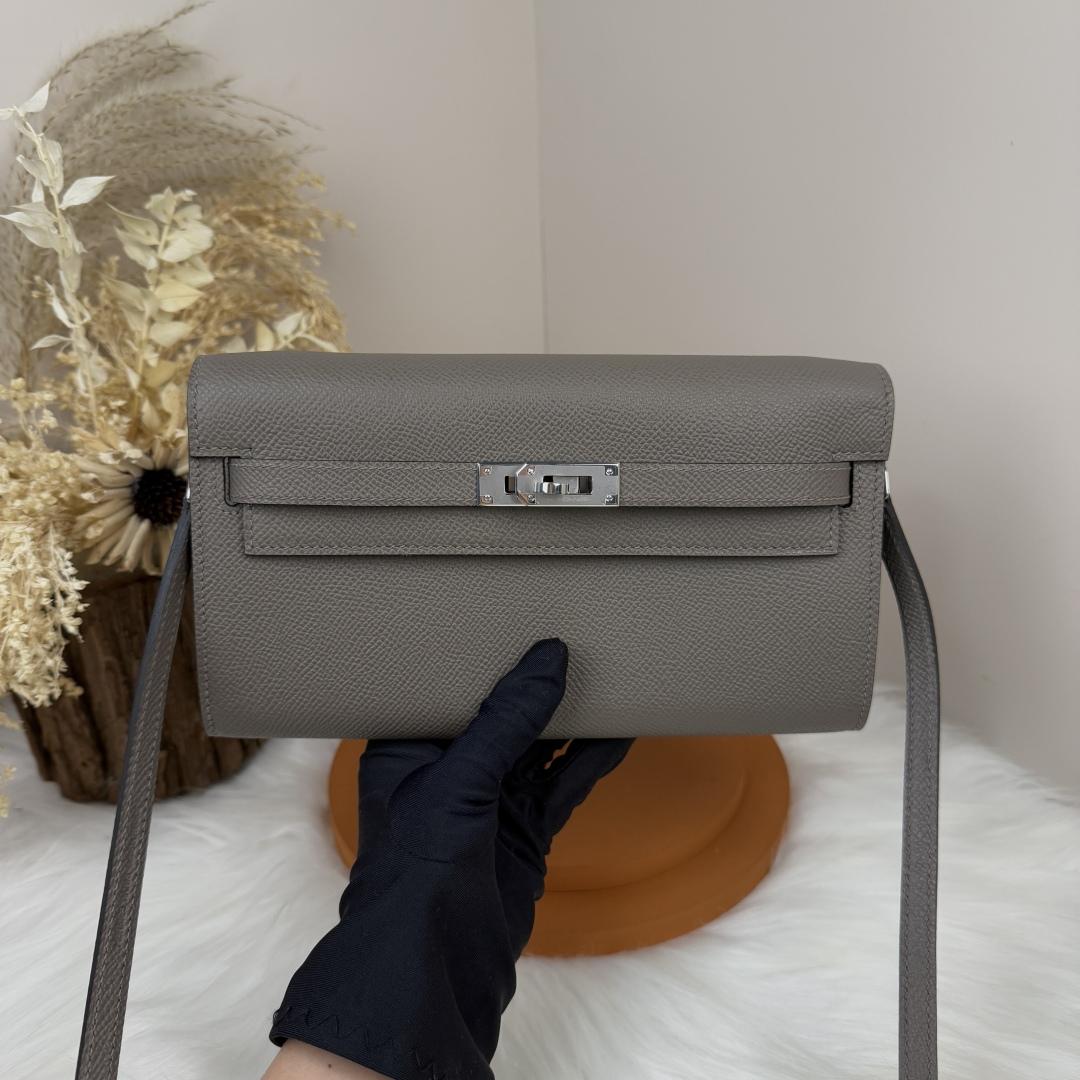 Hermes Kelly Classique To Go Wallet - DesignerGu