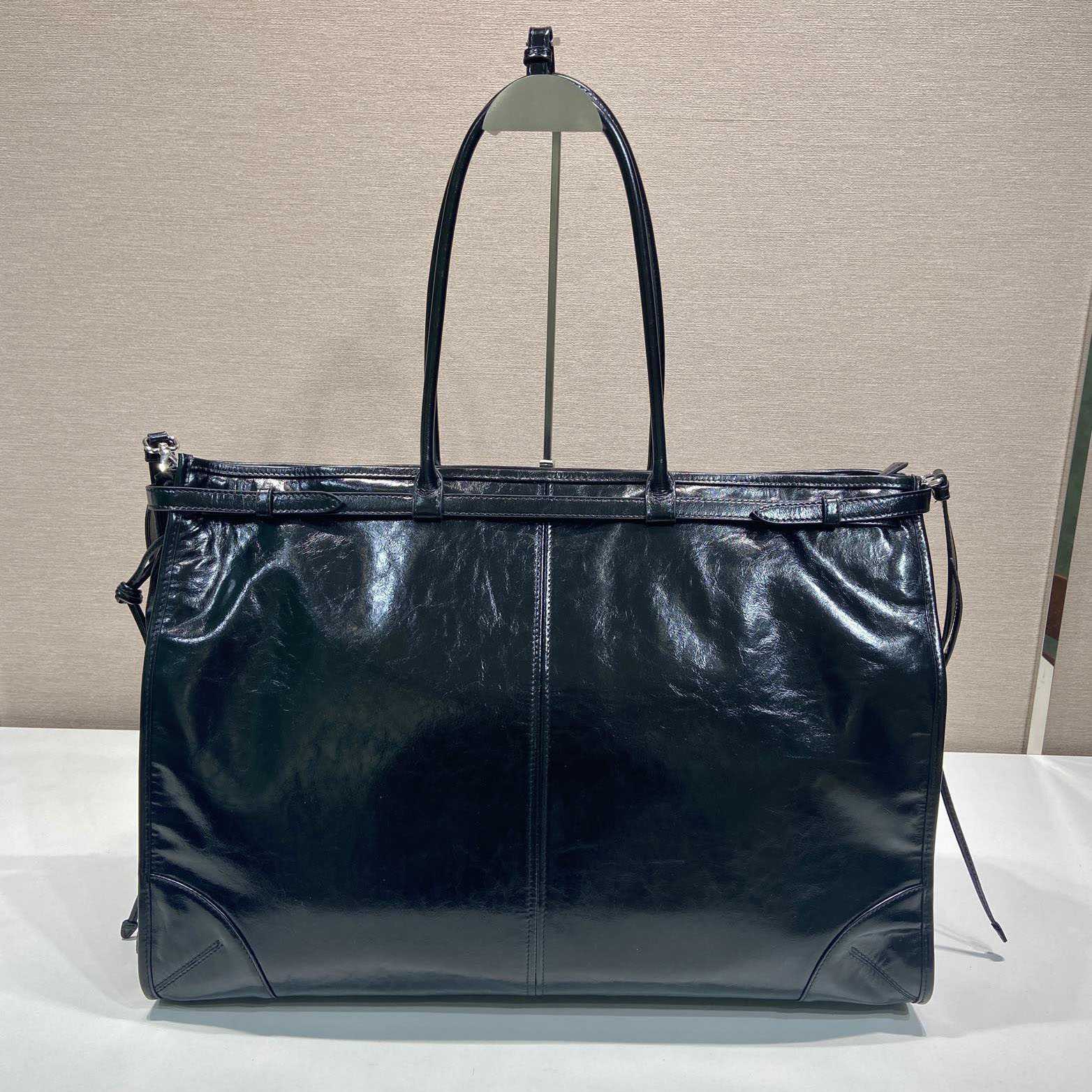 Prada Leather Tote Bag - 