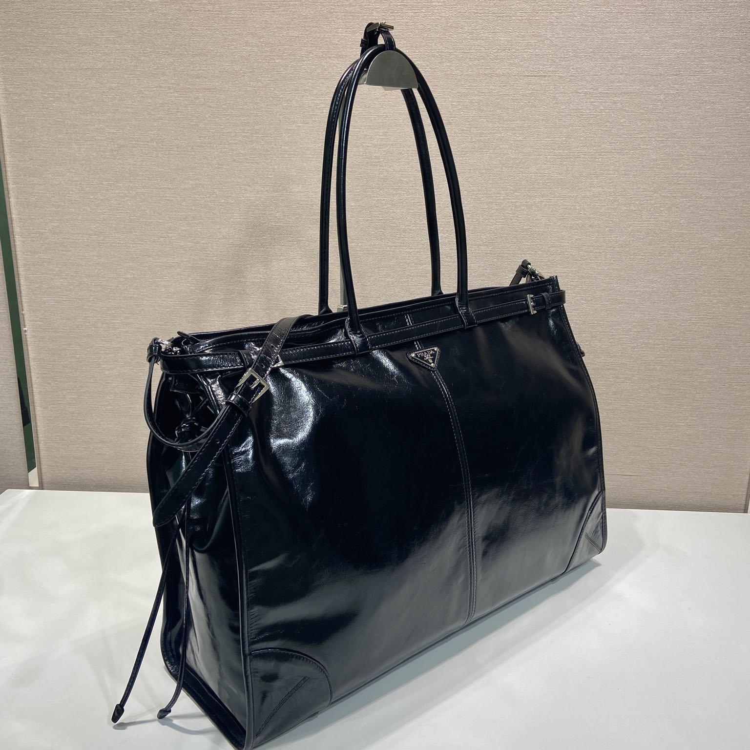 Prada Leather Tote Bag - 