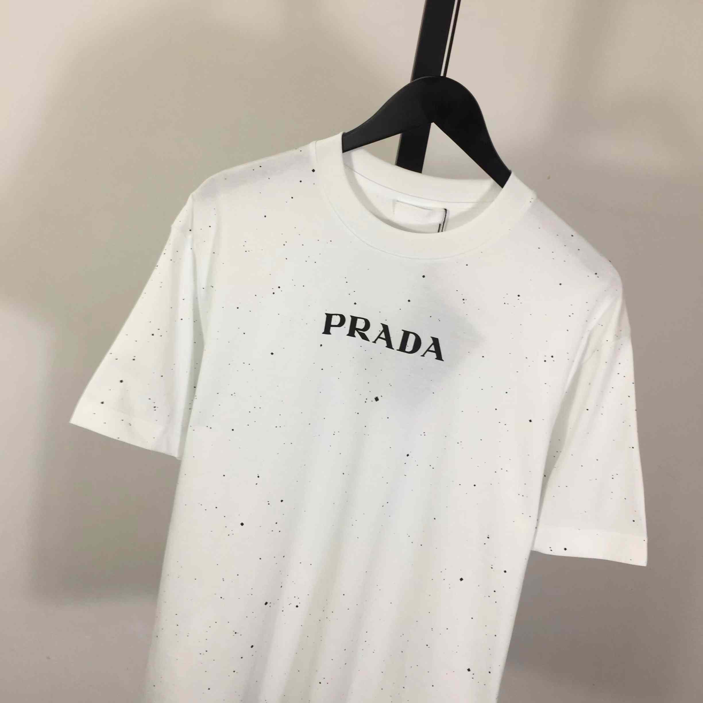 Prada Logo Cotton T-shirt - 